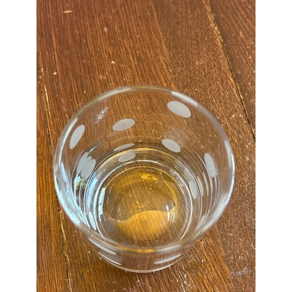 Kate Spade New York Lenox Larabee Dot Double Old Fashioned Glasses Set 2 Clear